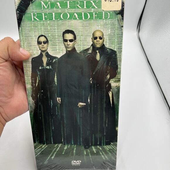 Matrix Reloaded (DVD, 2003) Full Screen, Long Box Edition New Sealed - Picture 7 of 11